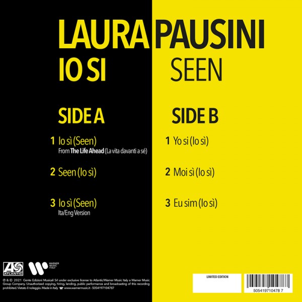 Acquista Vinile Laura Pausini - From The Inside (Yellow Vinyl 180 Gr)  (Limited Edition)