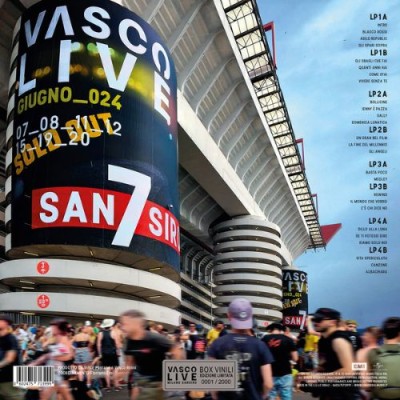 Vasco Live Milano Sansiro (Box 4Lp)