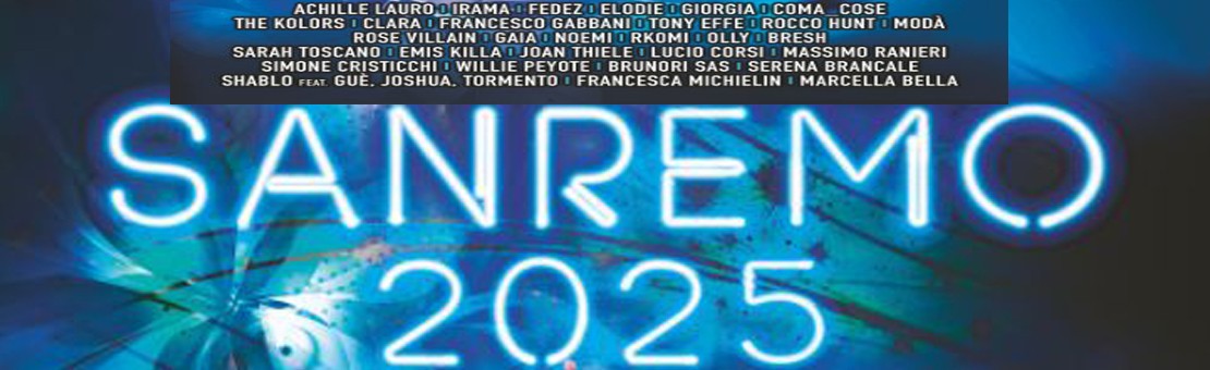 Sanremo 2025 double Compilation